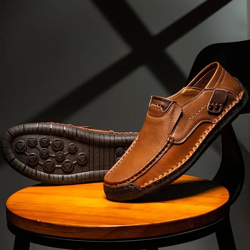 LORRO Leather Slip-on Shoes