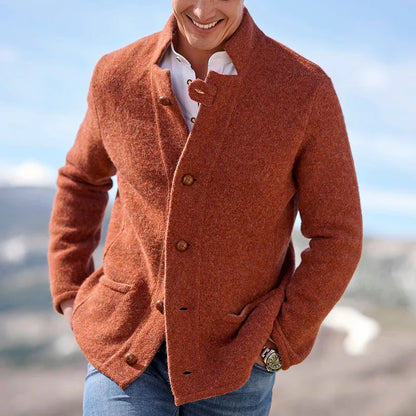 DREX Stand up Collar Cardigan
