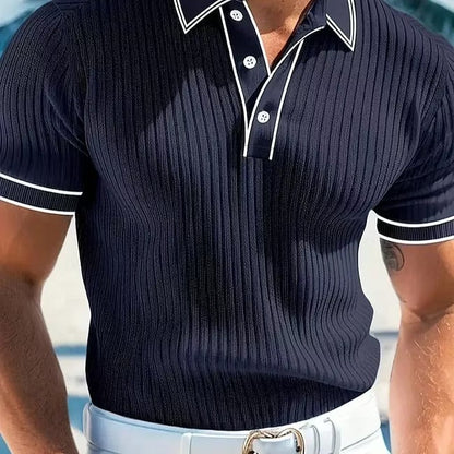 LORENT Casual Knit Polo