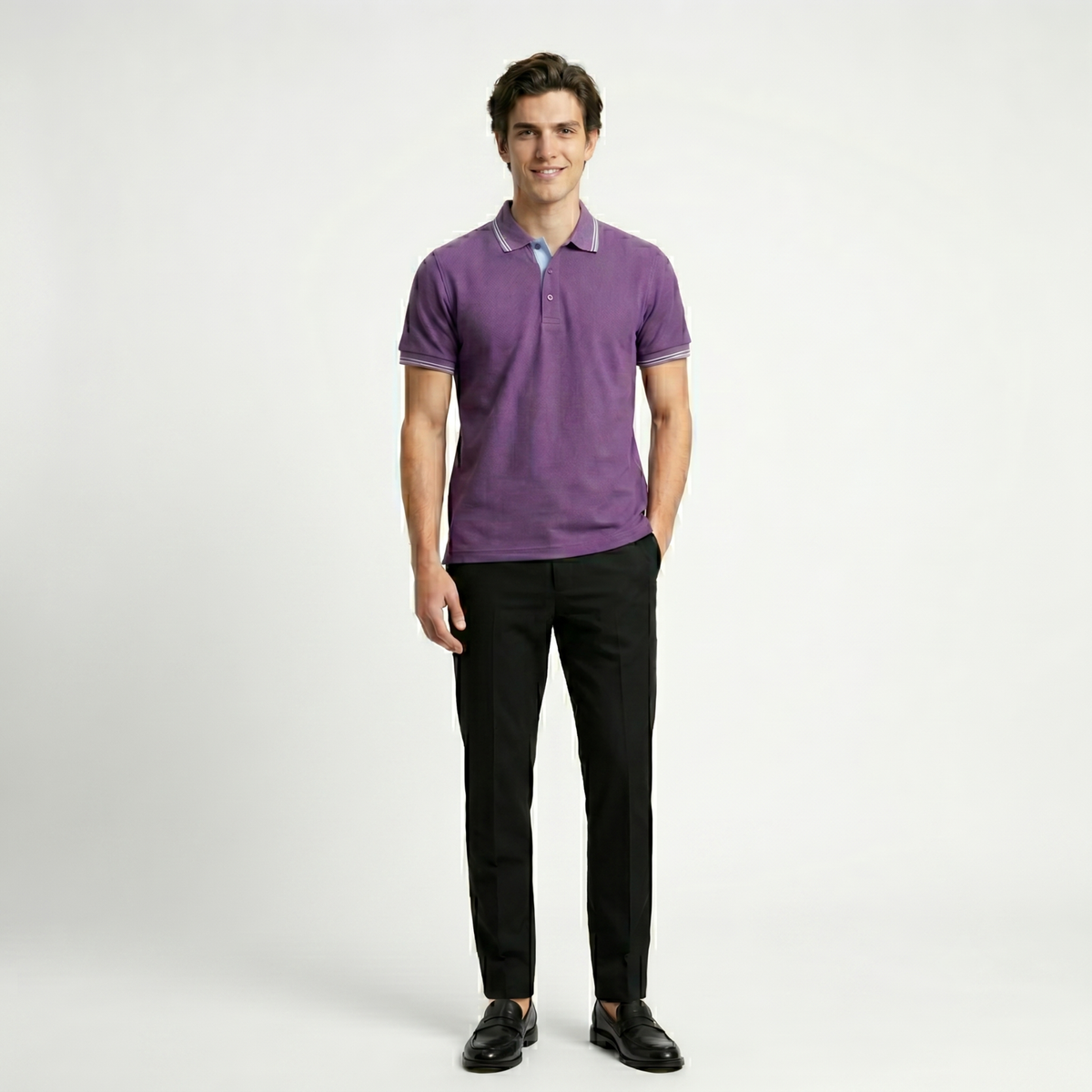GRAHAM Casual Breathable Polo