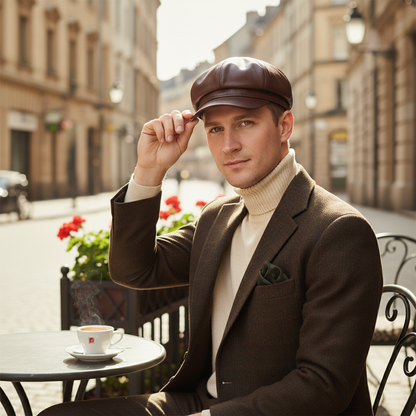 Gatsby – Classic Leather Beret