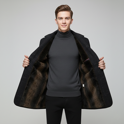 BLAZE Men´s Premium Fur Coat